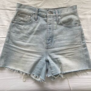 Madewell Momjean Short in Fitzgerald Wash